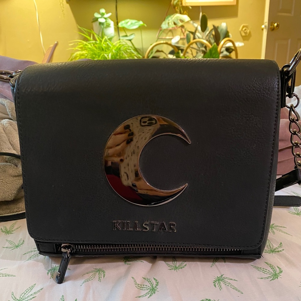 Killstar Crescent Moon Crossbody Bag 🌙